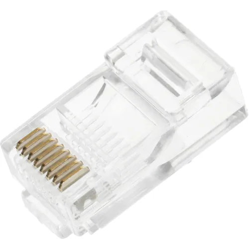 Коннектор PROconnect (05-1021-3) UTP кат.5E RJ45 прозрачный