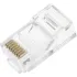 Коннектор PROconnect (05-1021-3) UTP кат.5E RJ45 прозрачный