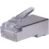 Коннектор Suprlan (10-0231-1) FTP кат.5E RJ45 прозрачный (упак.:10шт)