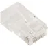 Коннектор Lanmaster (LAN-EZ45-8P8C/U6-100) UTP кат.6 RJ45 прозрачный (упак.:100шт)