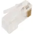 Коннектор Lanmaster (LAN-EZ45-8P8C/U6-100) UTP кат.6 RJ45 прозрачный (упак.:100шт)