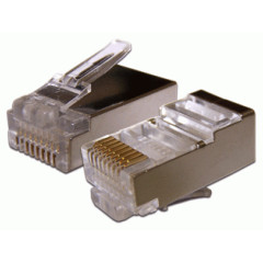 Коннектор Lanmaster (TWT-PL45/S-8P8C-6A) FTP кат.6A RJ45 (упак.:100шт)