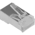 Коннектор Lanmaster (TWT-PL45/S-8P8C) FTP кат.5E RJ45 серебристый (упак.:100шт)
