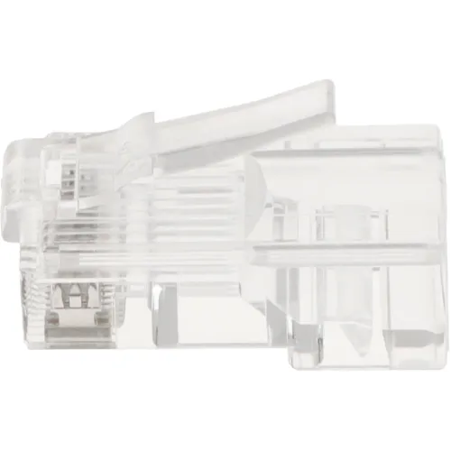 Коннектор Lanmaster (TWT-PL45-8P8C) UTP кат.5e RJ45 прозрачный (упак.:100шт)