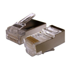 Коннектор Lanmaster (TWT-PL45/S-8P8C-6) STP кат.6 RJ45 (упак.:100шт)