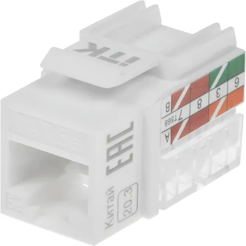 Модуль ITK CS1-1C5EU-11 информ. KeystoneRJ45 кат.5E UTP (упак.:1шт)