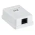 Розетка ITK CS2-1C5EU-12 настен.RJ45 1 кат.5E UTP бел.