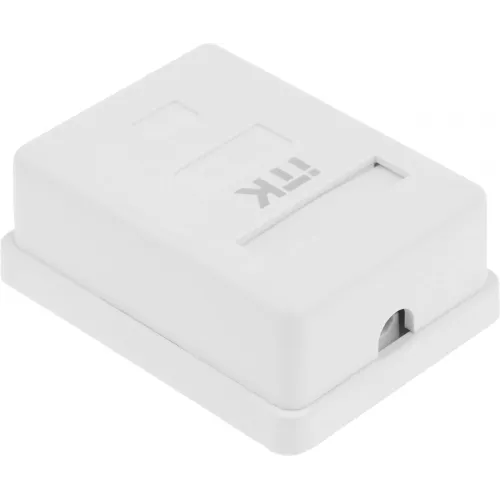 Розетка ITK CS2-1C5EU-12 настен.RJ45 1 кат.5E UTP бел.