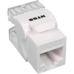 Модуль NTSS NTSS-KJ-UTP-RJ45-6-180-WT информ. KeystoneRJ45 кат.6 UTP бел.
