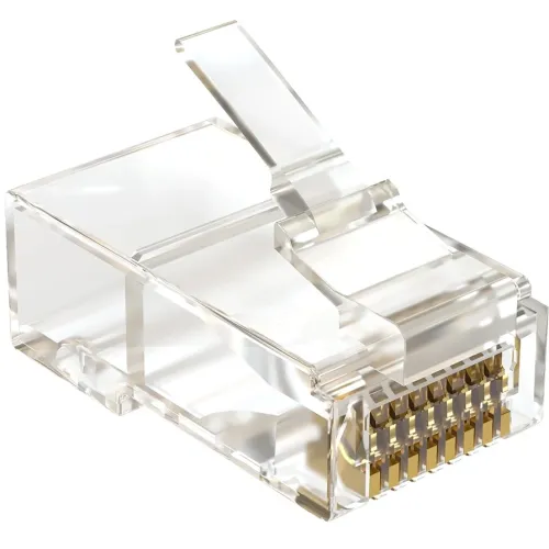Коннектор Sysmatrix PLUG 8P8C5EU.UWRJ45 кат.5E UTP прозр. (упак.:100шт)