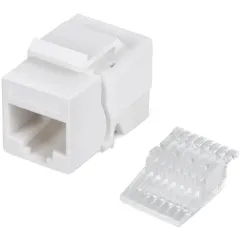 Модуль Cabeus KJ-RJ45-CAT.6-TOOLLESS информ. KeystoneRJ45 кат.6 UTP бел.