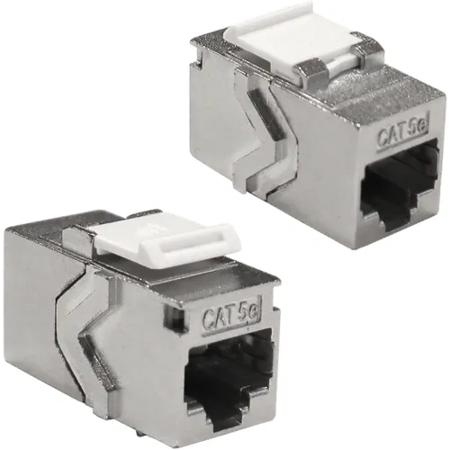 Повторитель портов Lanmaster LAN-KCP45S5E KeystoneRJ45 кат.5E стальной