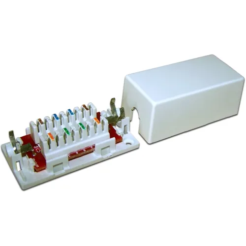 Адаптер проходной Lanmaster LAN-CNB-UTP6 белый