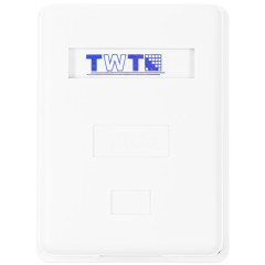 Розетка Lanmaster TWT-SM1-45-WHRJ45 1 кат.5E бел. (упак.:1шт)