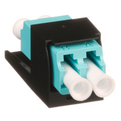 Адаптер Panduit CMDSAQLCZBL проходн. Mini-ComLC дупл. 50/125 OM3 черн.