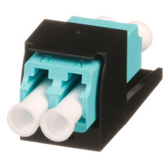 Адаптер Panduit CMDSAQLCZBL проходн. Mini-ComLC дупл. 50/125 OM3 черн.