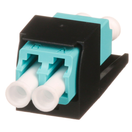 Адаптер Panduit CMDSAQLCZBL проходн. Mini-ComLC дупл. 50/125 OM3 черн.