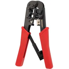 Инструмент обжимной Rexant HT-568R 12-3432 для RJ-45/RJ-12/RJ-11 красный