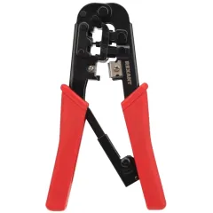 Инструмент обжимной Rexant HT-568R 12-3432 для RJ-45/RJ-12/RJ-11 красный