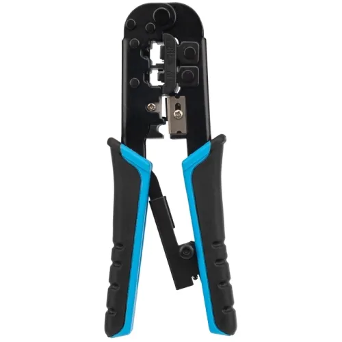 Инструмент обжимной PROconnect HT-568R 12-3432-6 для RJ-45/RJ-12/RJ-11 черный/синий