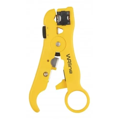 Инструмент WRline WR-ST352 для зачистки кабеля UTP/STP желтый