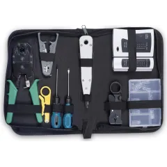 Набор инструментов Cabeus HT-TK-01 для заделки и обрезки черный