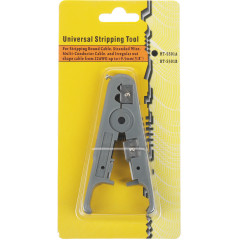 Инструмент Lanmaster TWT-STR-UTP для зачистки кабеля UTP (упак:1шт) серый