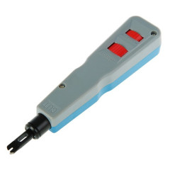 Ударный инструмент Lanmaster LAN-PND-110 для разделки контактов +нож 110 тип (упак:1шт)