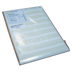 Маркер Lanmaster LAN-MCL-20X13X10 20x13мм полиэстр (упак:50шт) для лазерных принтеров белый