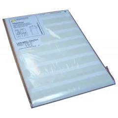 Маркер Lanmaster LAN-MCL-50X20X10 50x20мм полиэстр (упак:20шт) для лазерных принтеров белый