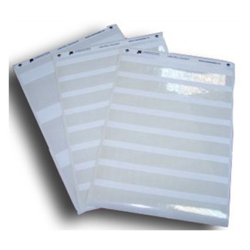 Маркер Lanmaster LAN-MCL-25x10x7 25x10мм полиэстр (упак:64шт) для лазерных принтеров белый