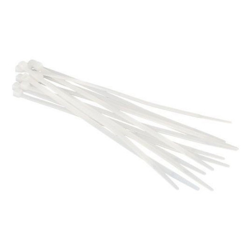 Стяжка эластомерная Hyperline GT-200IC 200x3.6мм (упак:100шт) полиамид белый