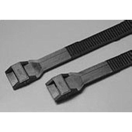 Стяжка эластомерная Hyperline GTN-360HDB 360x8.6мм (упак:100шт) полиамид черный