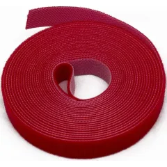 Хомут-липучка Hyperline WASNR-5X25-RD 5000x25мм (упак:1шт) полиамид красный