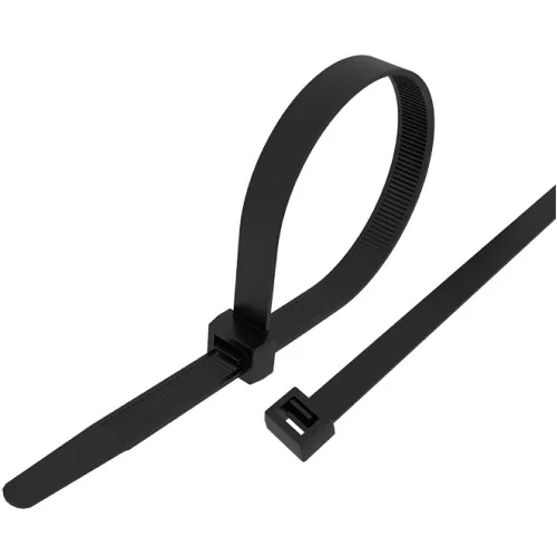 Стяжка пластиковая Rexant 07-0301 300x3.6мм (упак:100шт) нейлон внешний (-30/+80) черный