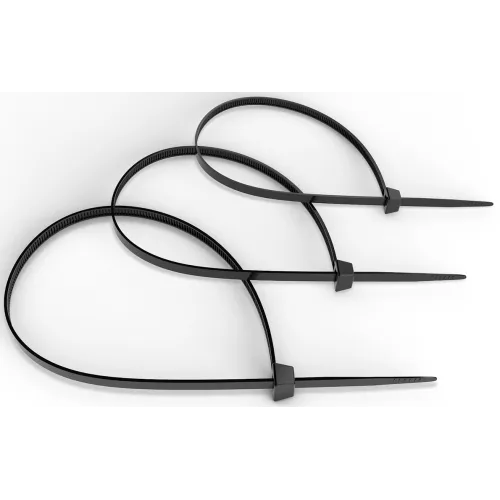 Стяжка пластиковая Cabeus CTBL-250 250x3.6мм (упак:100шт) нейлон внешний (-40/+85) черный