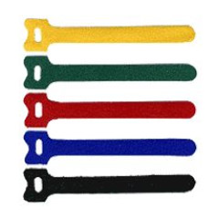 Хомут-липучка Lanmaster LAN-VCM135-BL 135x12мм (упак:20шт) нейлон/полиэтилен внутри помещений синий