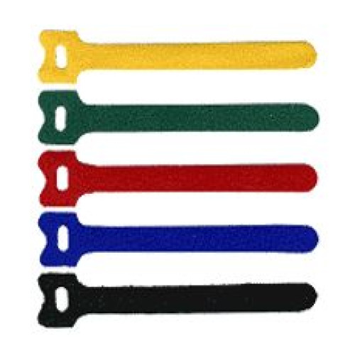 Хомут-липучка Lanmaster LAN-VCM135-BL 135x12мм (упак:20шт) нейлон/полиэтилен внутри помещений синий