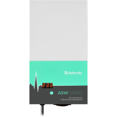 Стабилизатор напряжения Defender ASW 1000D 600Вт 1000ВА белый