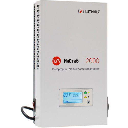 Стабилизатор напряжения Штиль ИнСтаб IS2000 1500Вт 2000ВА белый