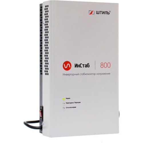 Стабилизатор напряжения Штиль ИнСтаб IS800 600Вт 800ВА белый