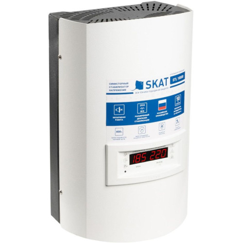 Стабилизатор напряжения Бастион Skat STL-10000 исп.Н 10000ВА белый