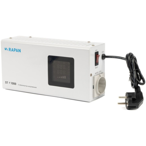 Стабилизатор напряжения Бастион Rapan ST-1000 1000ВА белый