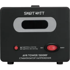 Стабилизатор напряжения Smartwatt AVR Tower 1500RF 1500ВА черный