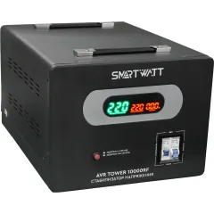Стабилизатор напряжения Smartwatt AVR Tower 10000RF 10000ВА черный