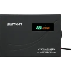 Стабилизатор напряжения Smartwatt AVR Triac 500TW 500ВА черный