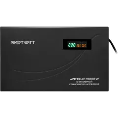 Стабилизатор напряжения Smartwatt AVR Triac 2000TW 2000ВА черный