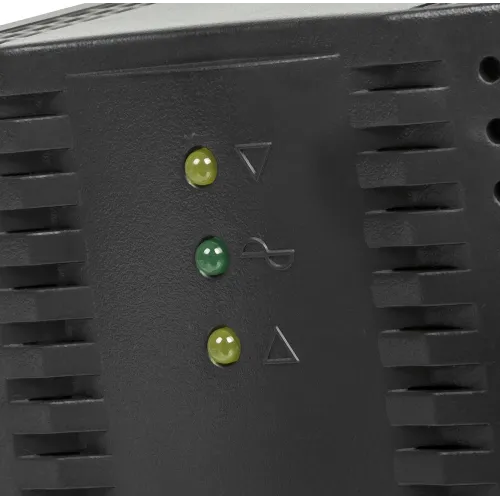 Стабилизатор напряжения Powercom TCA-1200 600Вт 1200ВА черный