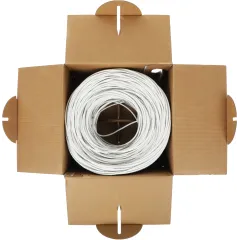 Кабель информационный ITK Generica BC1-C5E04-128-305-G кат.5E UTP 4 пары 24AWG LSZH внутренний 305м белый