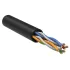 Кабель информационный ITK Generica BC3-C5E04-139-305-G кат.5E UTP 4 пары 24AWG LDPE внешний 305м черный